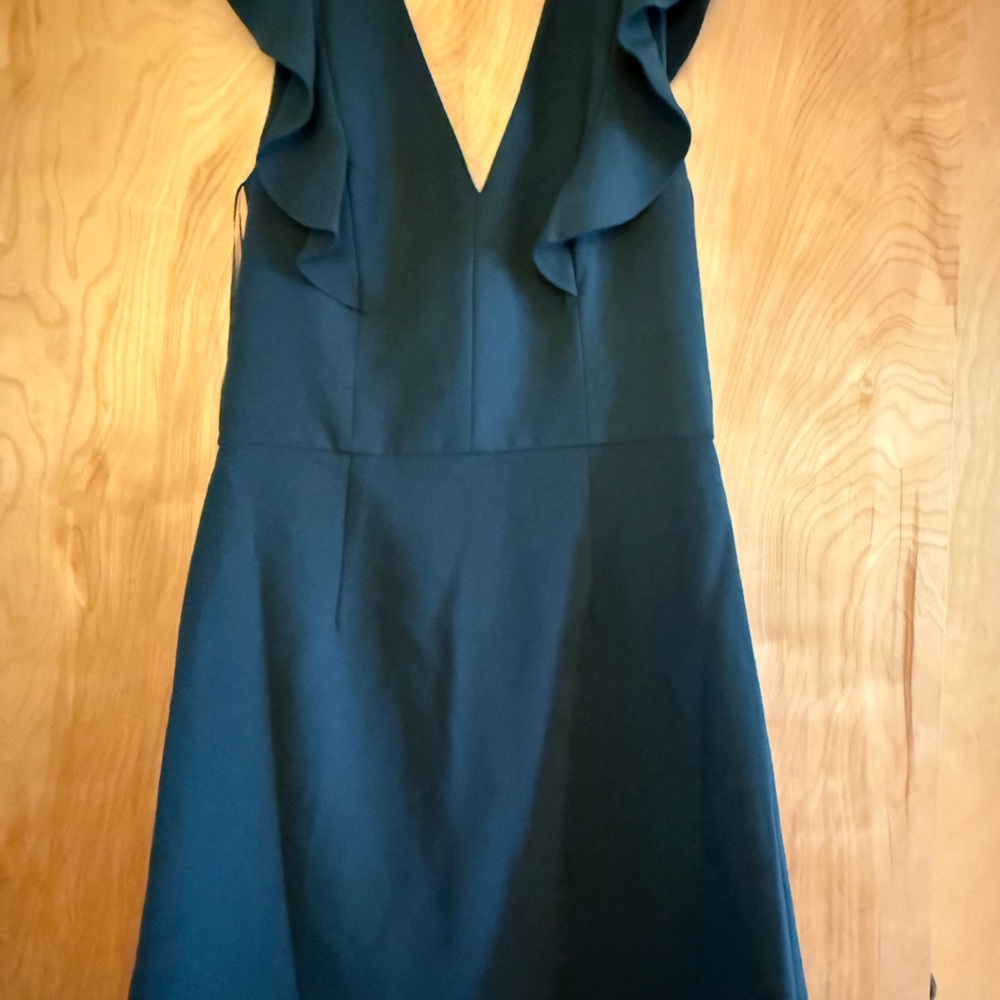 French Connection Whisper Ruffle Mini Dress - Picture 5 of 5